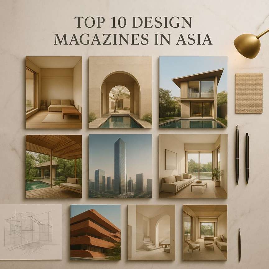 Top 10 Design Magazine in asia