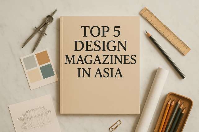 Top 5 Design Magazine in asia