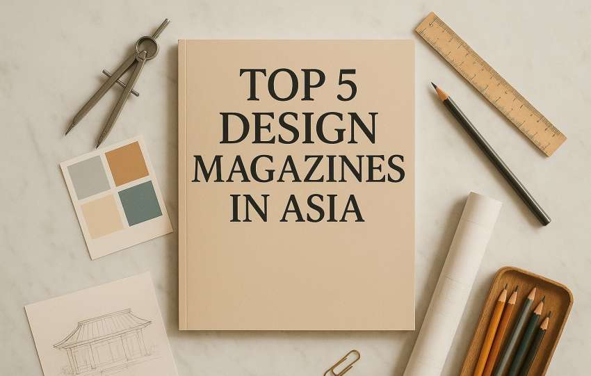 Top 5 Design Magazine in asia