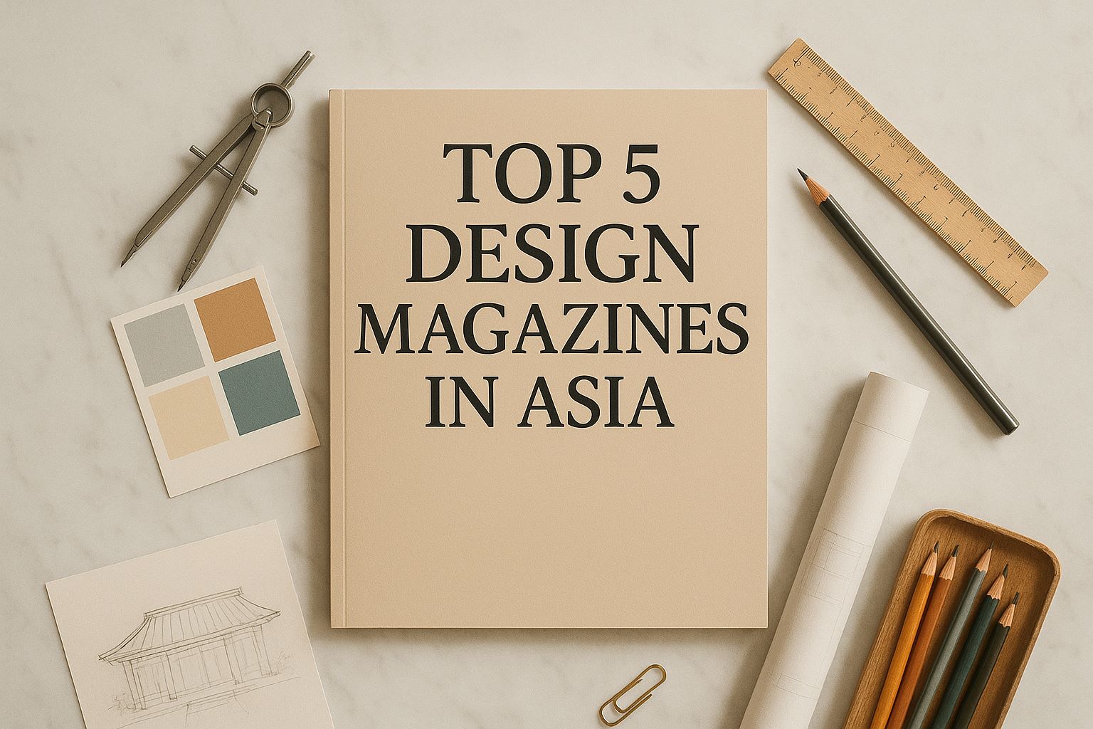 Top 5 Design Magazine in asia