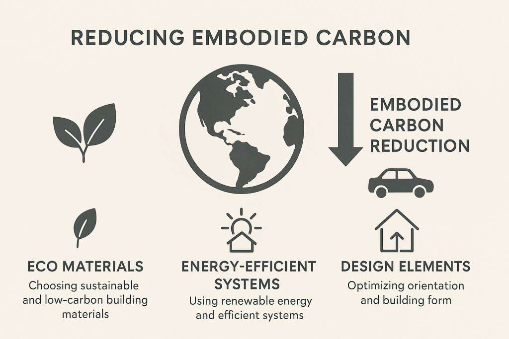 Embodied Carbon Reduction Infographic