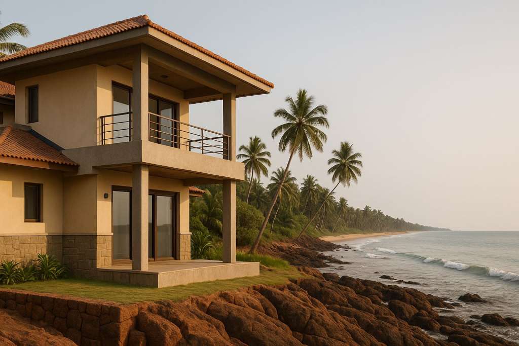 Modern Indian Beachfront House