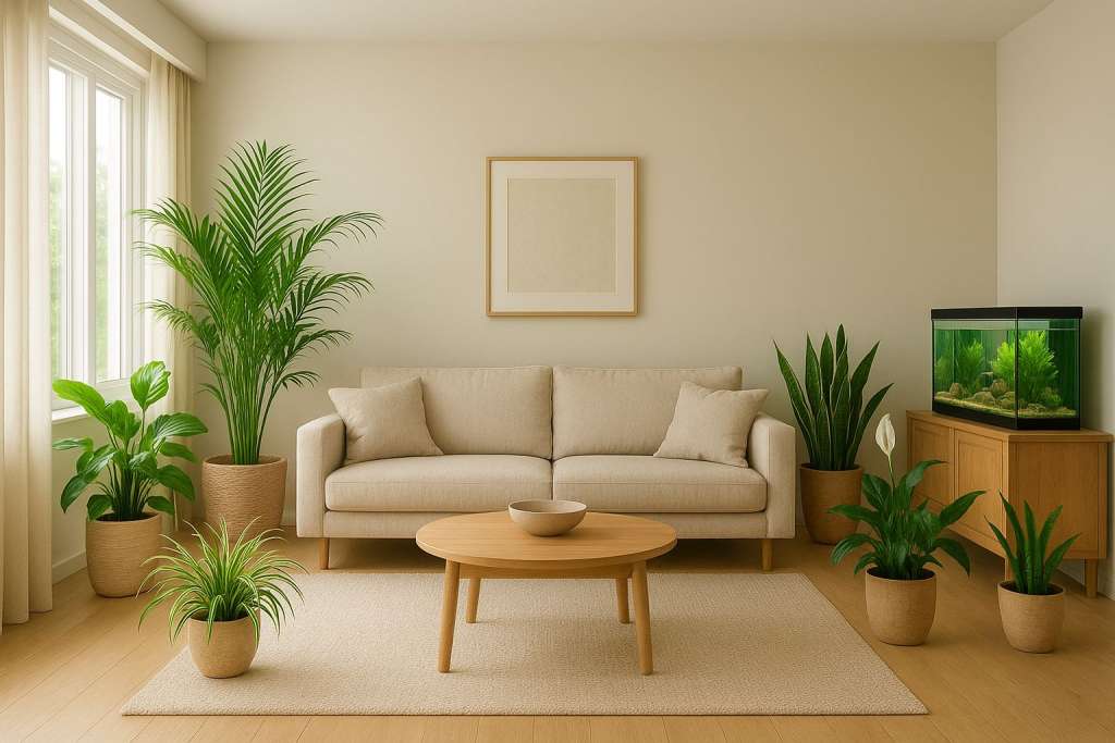 Vastu-approved living room plants